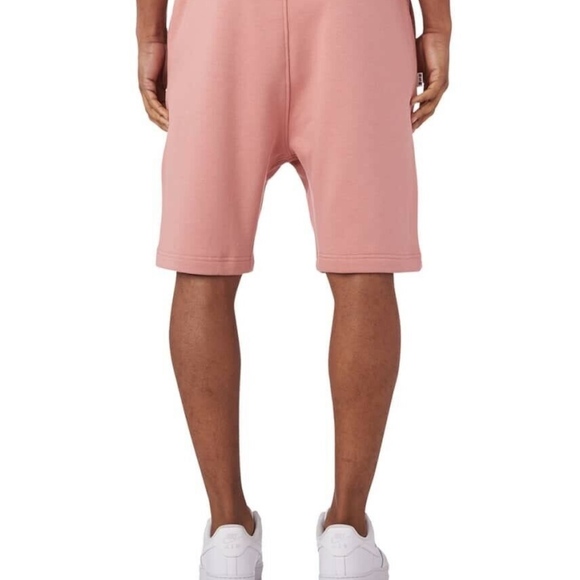 Nike NSW Fleece Shorts Rust Pink Men's Size Large - Picture 2 of 7